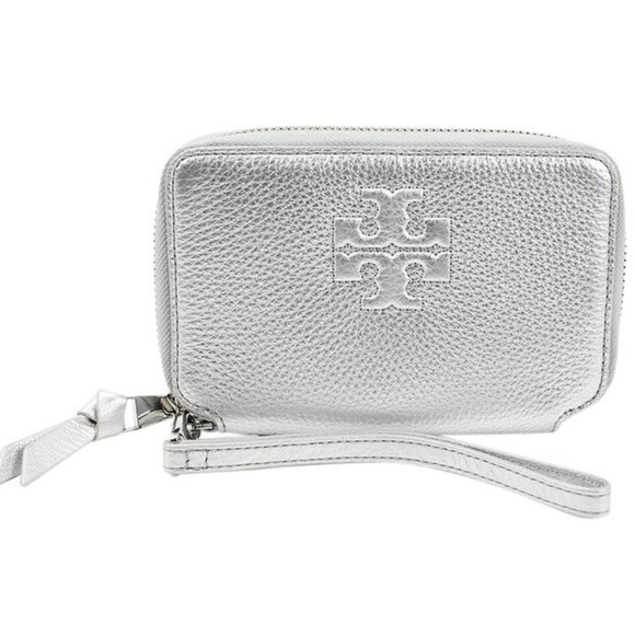 Tory Burch Handbags - Tory Burch Thea IPhone Leather Wristlet/Wallet